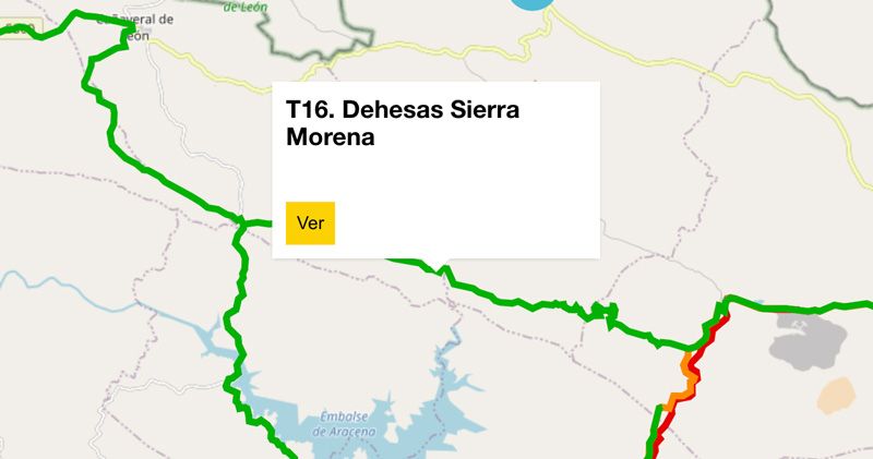 Tracks de las 55 rutas